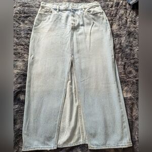 Old Navy jean skirt long Medium 8